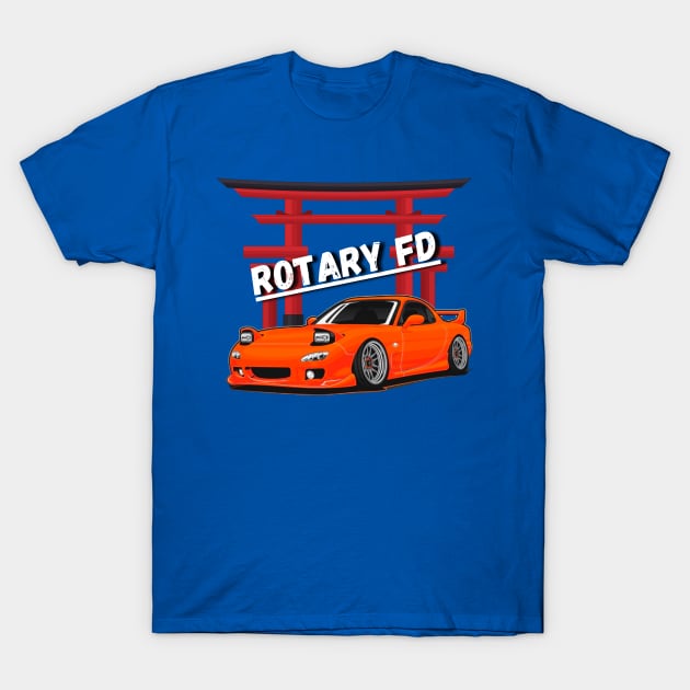 Rotary FD T-Shirt by MOTOSHIFT